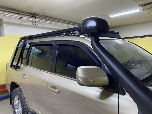 Full Non-Bore Black Powder Coating 4x4 4runner Rak atap mobil untuk kegiatan berkemah