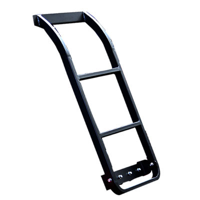 Off-road 4x4 Aluminium Roof Rack dan Side Ladder untuk Camping Essentials