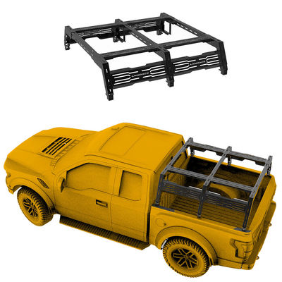 Universal Silver Aluminium Alloy Roll Bar Roof Mount untuk Ford Ranger Dodge Ram 1500