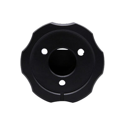 74*74*30mm Black Aluminium Alloy Antenna Base Cover Primary untuk Jeep Wrangler JL JK