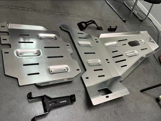 1810*870*8mm Alloy Aluminium Di Bawah Penutup Mesin Penjaga Skid Plate untuk Jeep Wrangler JL