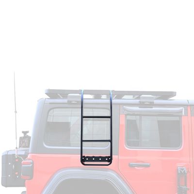 Permukaan elektroforesis 4*4 Tangga untuk pintu belakang truk dan atap mobil 833*400*261mm Ukuran