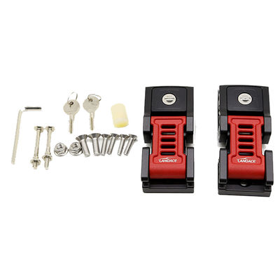 Perlindungan Mesin CNC diproses Off-Road Aluminium Alloy Locking Hood Kunci untuk Jeep