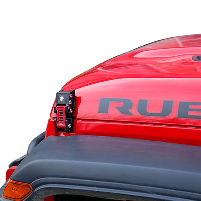 Perlindungan Mesin CNC diproses Off-Road Aluminium Alloy Locking Hood Kunci untuk Jeep