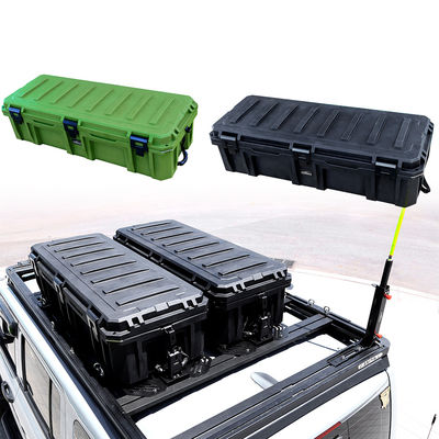 110L Mobil Waterproof Tool Box Heavy Duty dan Bracket Khusus untuk JEEP Roof Rack