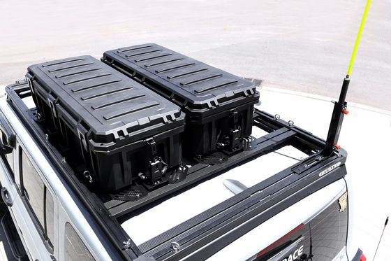 110L Mobil Waterproof Tool Box Heavy Duty dan Bracket Khusus untuk JEEP Roof Rack