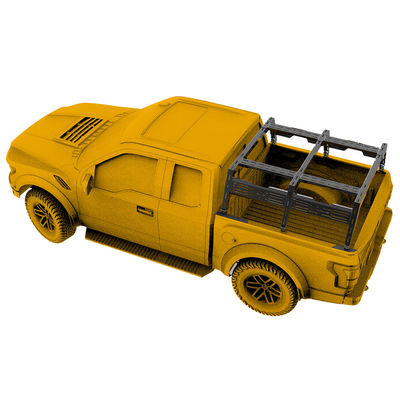 OEM Service Diterima Baja Overland Bed Rack Truck Ladder Rack untuk Universal Pickup