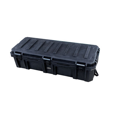 Black Heavy Duty Roof Mount Outdoor Storage Tool Box untuk Landace Roof Rack Aksesoris