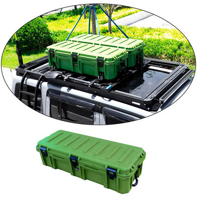 JEEP 2016-2018 Waterproof Roof Rack Mounted Heavy Duty Tool Box untuk penyimpanan di luar ruangan