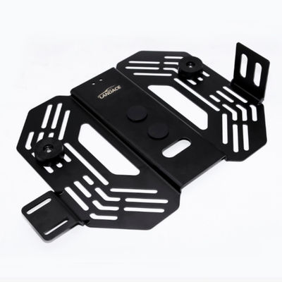 Universal Off Road Stainless Steel Roof Storage Box Bracket untuk Kompatibilitas JEEP