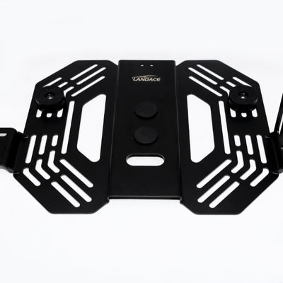 Universal Off Road Stainless Steel Roof Storage Box Bracket untuk Kompatibilitas JEEP
