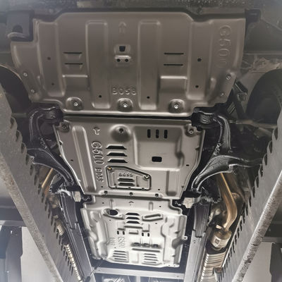 2009-2015 Tahun Landace Logo Mesin Aluminium Gearbox Guard untuk Mercedes Benz G500