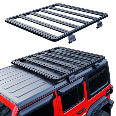 T/T Diterima IATF 16949 Bersertifikat Laser Cut Aluminium Roof Rack untuk Jeep Universal Fit