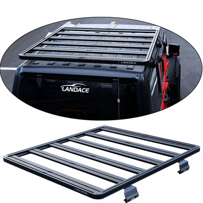 Universal Roof Mount Rack untuk Mobil 4X4 E-coat Powder Coat Finish IATF 16949 Bersertifikat