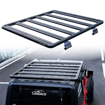 Universal Roof Mount Rack untuk Mobil 4X4 E-coat Powder Coat Finish IATF 16949 Bersertifikat