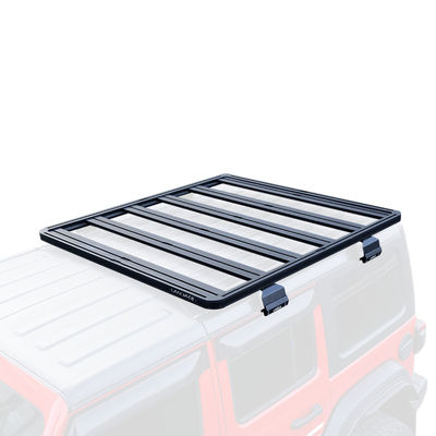 Universal Roof Mount Rack untuk Mobil 4X4 E-coat Powder Coat Finish IATF 16949 Bersertifikat
