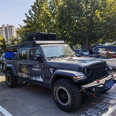 JEEP 4x4 Aluminium Alloy Mobil Atap Bagasi Tray Platform Atap Rak Basket untuk JK JL TJ