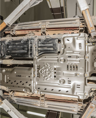 Black Powder Coated Wrangler JL Exhaust Pipe Skid Plate Disesuaikan Tahun 2018-2019