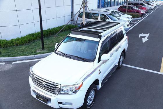 TOYOTA 4Runner LC200 Prado Lantai Alloy Aluminium Rak Atap Universal Fit 2280*1210*44mm