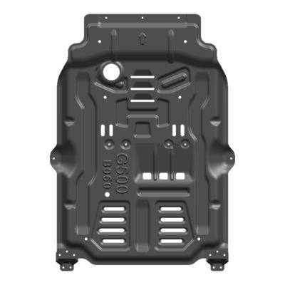 Mercedes-Benz G500 4x4 Aksesoris Kendaraan Skid Plates Chassis Perlindungan Cat Hitam