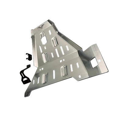 Desain Disesuaikan Tinggi dan 100% Diuji Carbon Steel Magnalium Skid Plate untuk Jeep