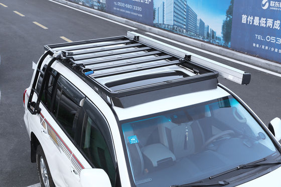 Universal Roof Mount Aluminium Alloy Car Roof Rack untuk LC76 Pembayaran T/T