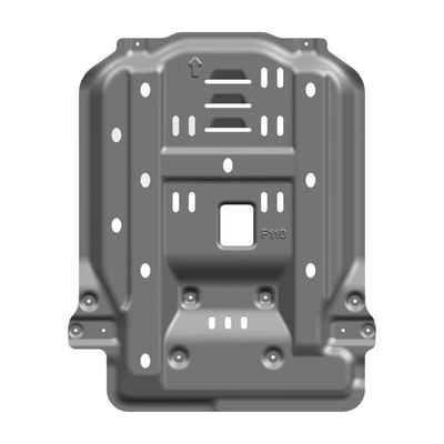 Ketebalan yang disesuaikan Lower Guard Board Steel Raize Engine Skid Plate untuk Toyota