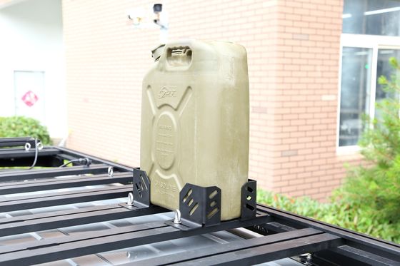 Ekstensi rak atap datar stainless steel untuk aksesori 4WD dan model mobil universal