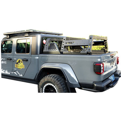 Pengisi bubuk yang dapat disesuaikan Bar Roll Pickup 4x4 Bed Rack untuk F150 JEEP GLADIATOR JT