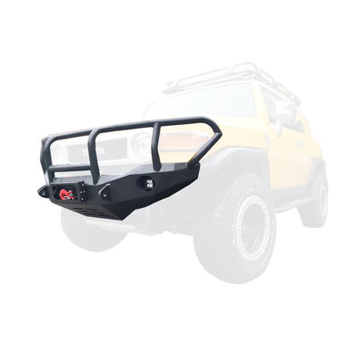 Custom Private Label Bull Bar Front Bumper untuk Toyota Hitam Auto Trunk 4x4 Pick Up