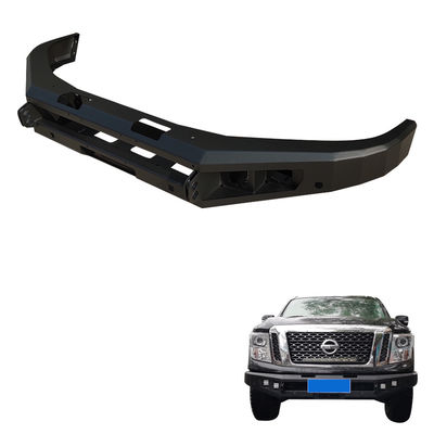 Fungsi Perlindungan Winch Bull Bar Bumper depan untuk Nissan Navara Ketebalan yang disesuaikan