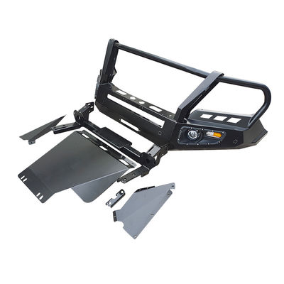 Black Steel Winch Bull Bar Rear Bumper untuk Nissan Navara NP300 untuk High- dan Terjangkau