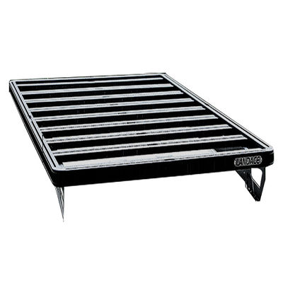 Roof Mount Iatf16949 Powder Coated 4X4 Car Roof Rack yang terbuat dari paduan aluminium