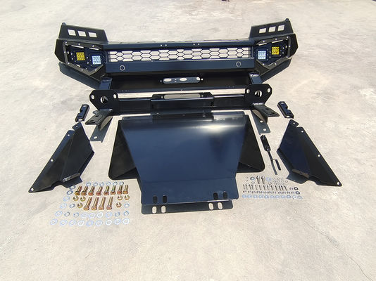 2009 Tahun 4X4 Aksesoris Piring Bumper Winch Bull Bar Piring Bumper Mobil Depan untuk Nissan Navara