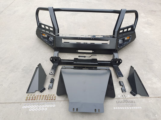 2009 Tahun 4X4 Aksesoris Piring Bumper Winch Bull Bar Piring Bumper Mobil Depan untuk Nissan Navara