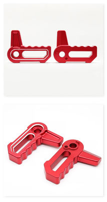 Red 4x4 Vehicle Exterior Accessories Hard Top Roof Removal Switch Handle untuk tahun 2007 Jeep Wrangler JK JL