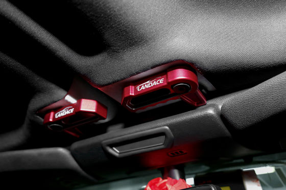 Gaya Mekanis Hard Top Roof Removal Aluminium Switch Handle untuk Jeep Wrangler JK JL
