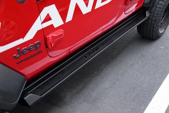 Jeep Wrangler JL JK Side Step Pedal Running Board dengan Aluminium Alloy Powder Coating