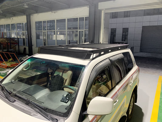 Rak atap mobil berkapasitas tinggi aluminium untuk Toyota Land Cruiser LC 200