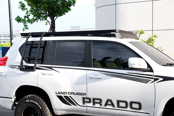 Produk Baru 4X4 Kendaraan Aksesoris Luar Ruang Rak Kargo Aluminium Alloy Heavy Load untuk Toyota Prado LC 150