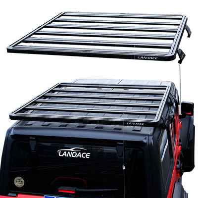 OEM Diterima 4x4 Aksesoris Aluminium Solar Carport Racking untuk Jeep Wrangler JK JL