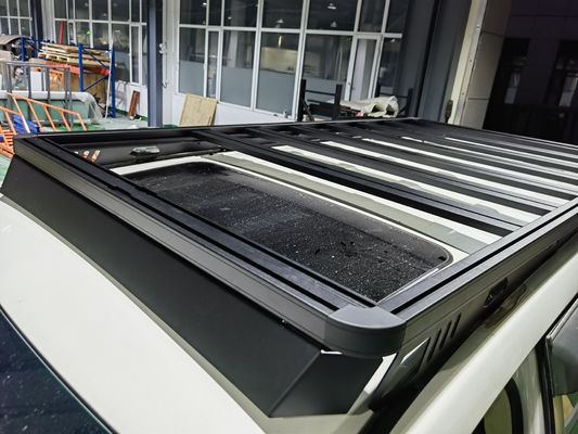 TOYOTA LC200 Mobil Model Tinggi- 4X4 Aluminium Solar Mobil Rak Atap Dengan Backbone Mounting