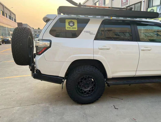 Fitting Toyota 4Runner Powder Coated Front Bumper dengan Winch Bull Bar dan Bumper Belakang
