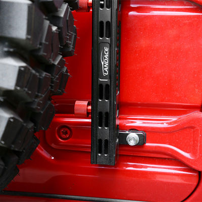 Pemegang bendera paduan aluminium dan kawat radio untuk JEEP Wrangler JL JK Performance