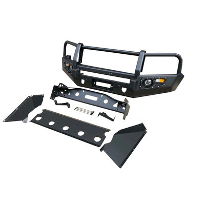 Volkswagen Amarok Auto Parts Steel Winch Bull Bar Front Bumper dengan Pengangkut Ban