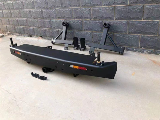 Volkswagen Amarok Auto Parts Steel Winch Bull Bar Front Bumper dengan Pengangkut Ban