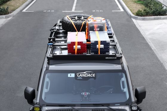 Aluminium Roof Rack Tray untuk Tank 300 Platform Multifungsi untuk Off Road Adventures