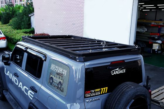 Off Road Power Coating Roof Rack Baggage Gear Bracket Platform untuk Tank 300 Heavy Duty