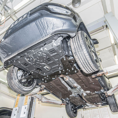 Jeep Compass Skid Plate dengan Transmission Underbody Protection dalam Powder Coating