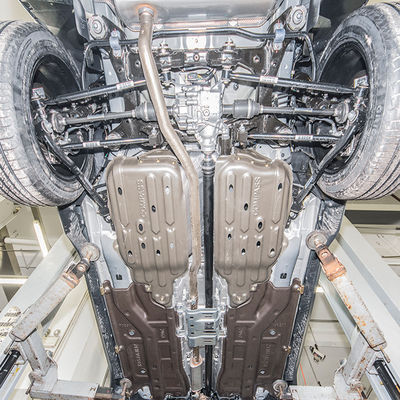 Jeep Compass Skid Plate dengan Transmission Underbody Protection dalam Powder Coating